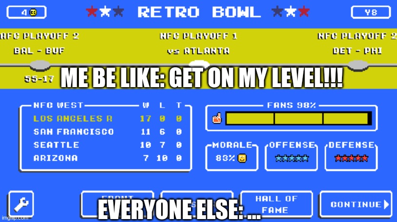 Retro Bowl Memes