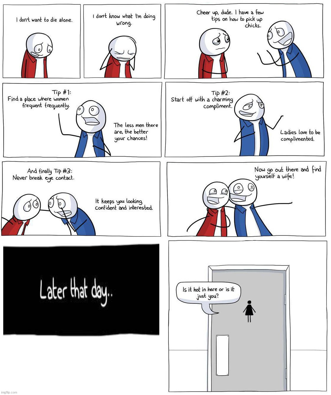 I DO NOT recommend doing this | image tagged in comics/cartoons | made w/ Imgflip meme maker