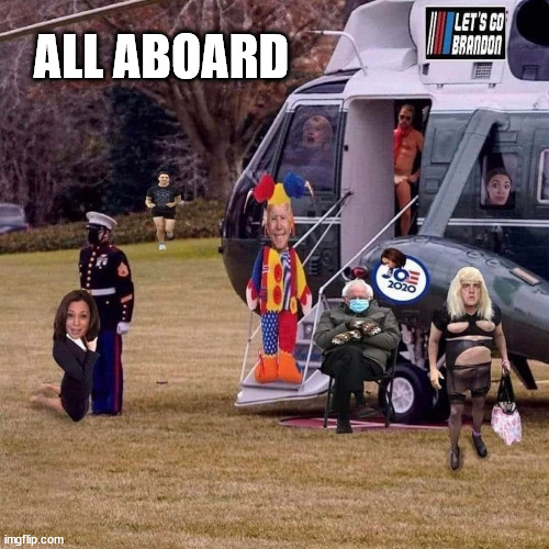 Biden Express ready for take off | ALL ABOARD | made w/ Imgflip meme maker