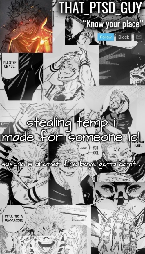 Becuz yes | stealing temp i made for someone lol; sukuna is another fine boye gotta admit . | image tagged in becuz yes | made w/ Imgflip meme maker