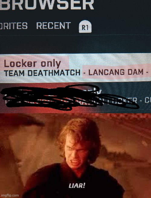 Join battlefield_theGAME if u like what your seeing, make sure too share with your friends! | image tagged in anakin liar | made w/ Imgflip meme maker