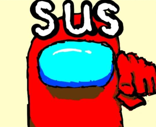 u sus Blank Meme Template