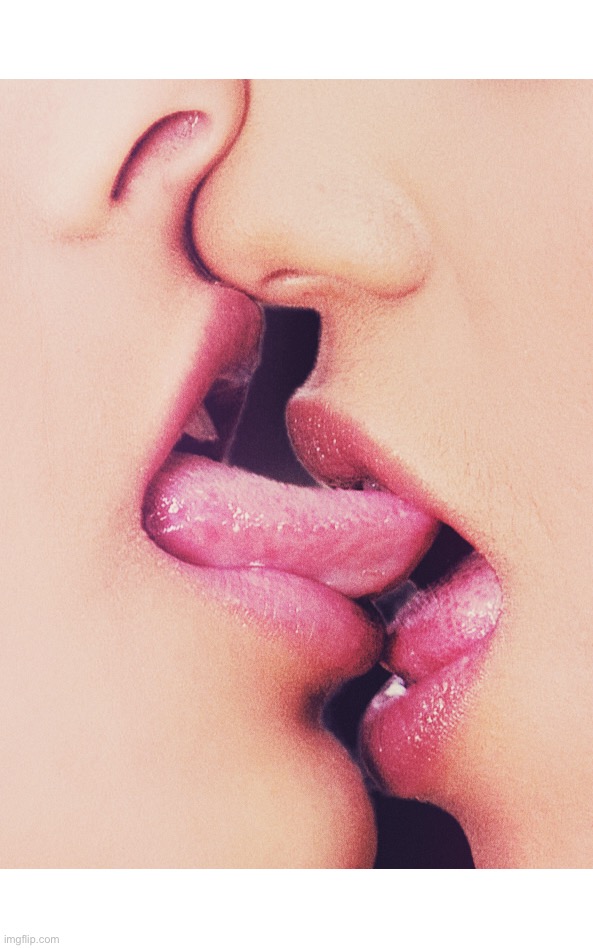 A kiss | A KISS | image tagged in kiss,lips,women,kissing,sweet,beautiful | made w/ Imgflip meme maker