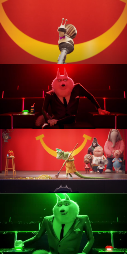 High Quality Sing 2 McDonald's Commercial Blank Meme Template