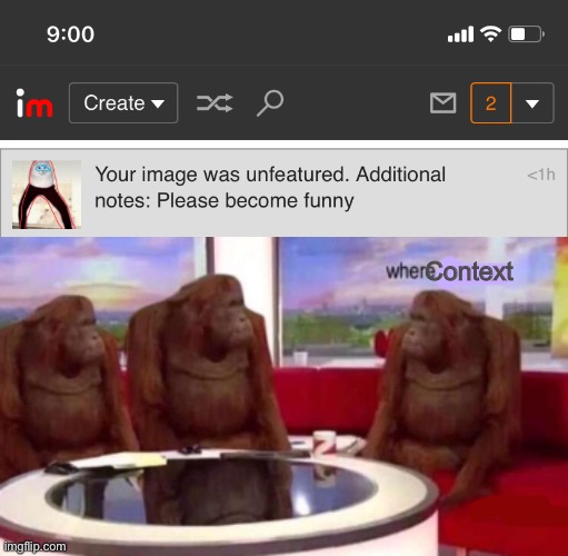 Context | image tagged in where banana blank | made w/ Imgflip meme maker