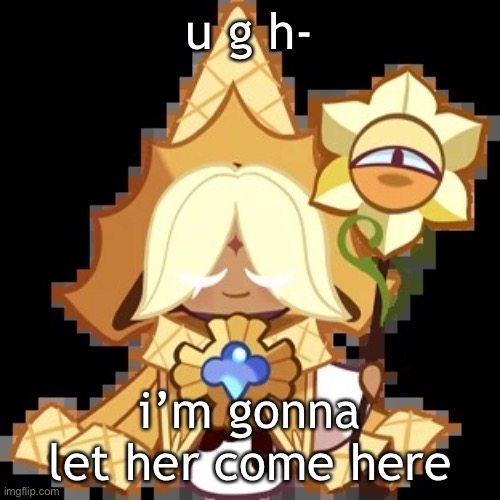 purevanilla | u g h-; i’m gonna let her come here | image tagged in purevanilla | made w/ Imgflip meme maker