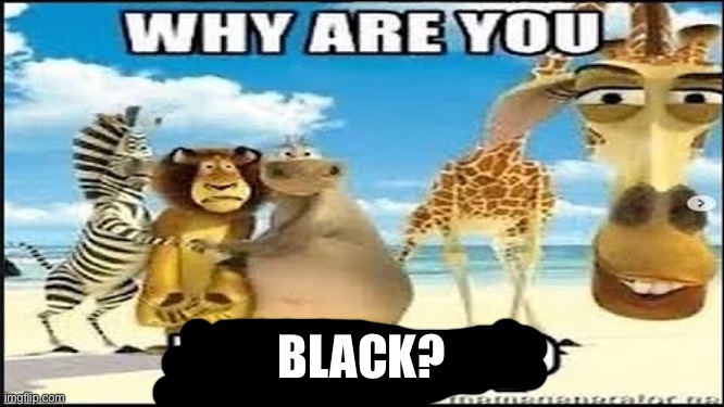 why are you horny | BLACK? | image tagged in why are you horny | made w/ Imgflip meme maker