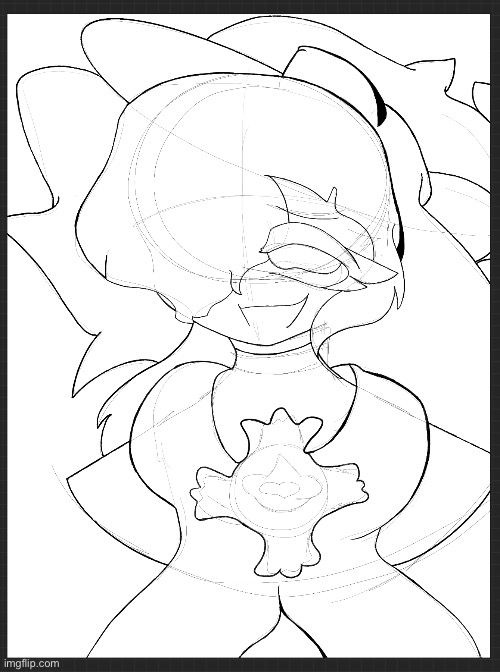 BRUJ IF I ADD COLOUR I MIGHT MESS IT UP AND IF I TAKE OFF THE SKETCH LAYER IT LOOKS NAKED | made w/ Imgflip meme maker