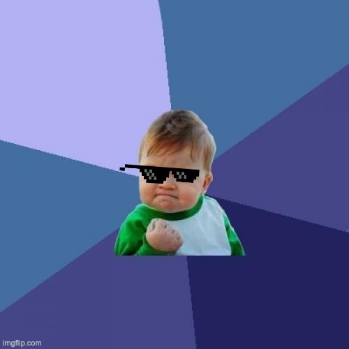 image tagged in memes,success kid | made w/ Imgflip meme maker