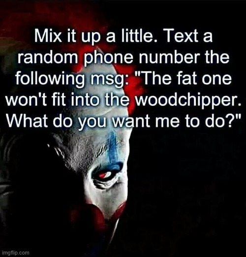 Mix it up ! | image tagged in evil smile | made w/ Imgflip meme maker