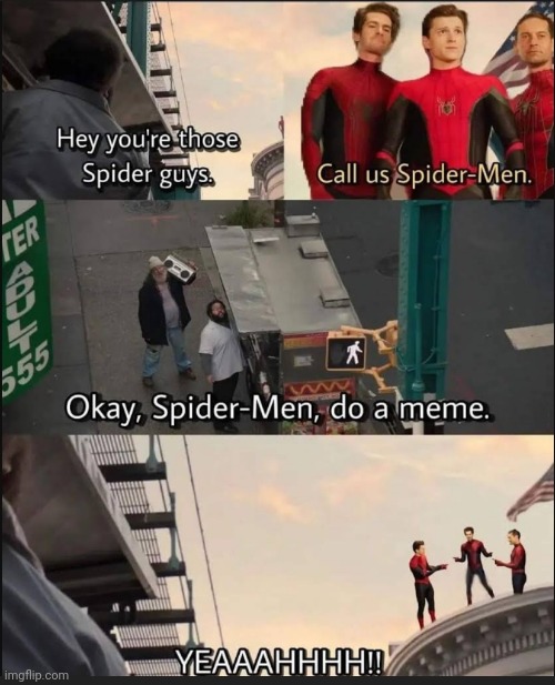 image tagged in spiderman,spiderman pointing at spiderman,memes | made w/ Imgflip meme maker
