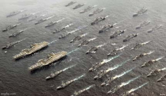 I am here to revive the dying stream! | image tagged in migration of us navy ships | made w/ Imgflip meme maker