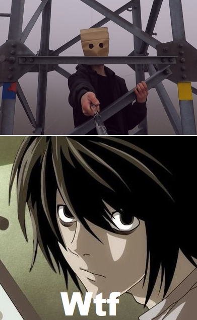 High Quality Lawliet Blank Meme Template