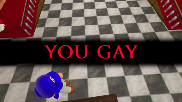 You are gay Blank Meme Template