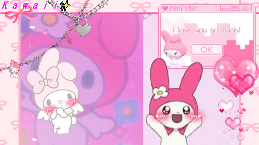 High Quality my melody!!!! <3 Blank Meme Template