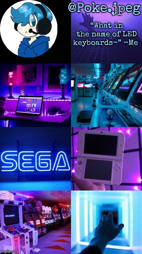 @Poke.jpeg “What in the name of LED keyboards-” -Me | made w/ Imgflip meme maker