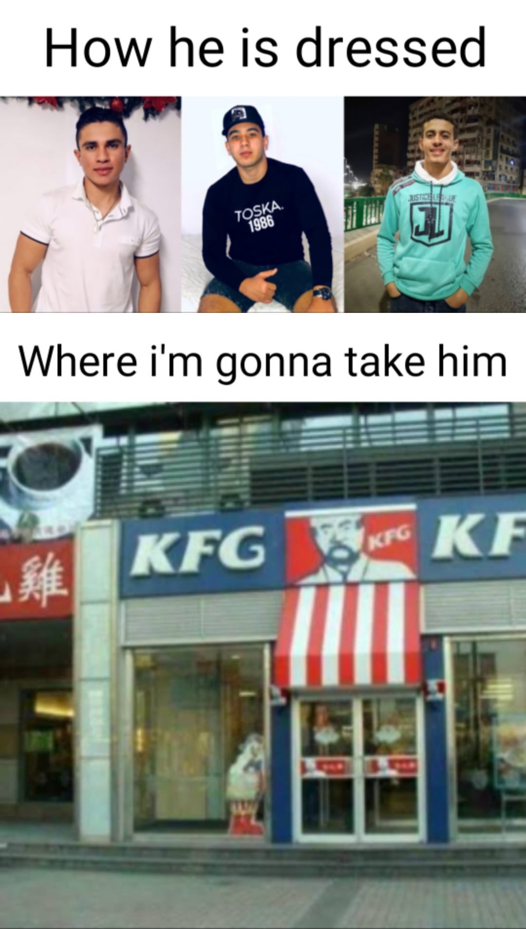 That's not KFC Blank Meme Template