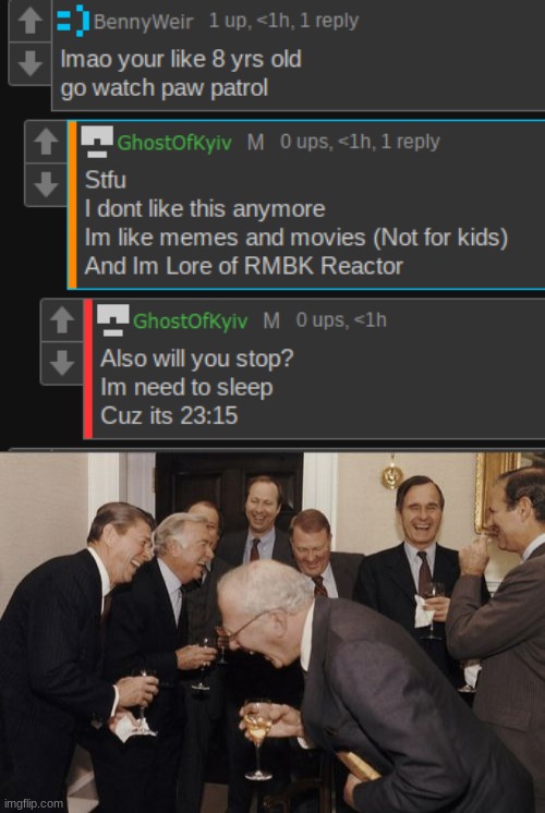 image tagged in memes,laughing men in suits | made w/ Imgflip meme maker