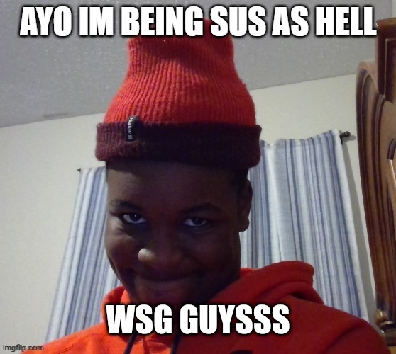 sus as hell | WSG GUYSSS | image tagged in sus as hell | made w/ Imgflip meme maker
