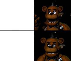 Disappointed Freddy Blank Meme Template
