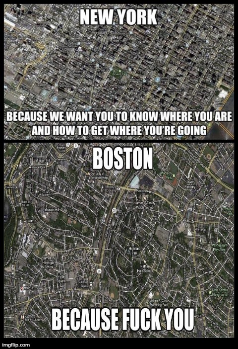 image tagged in nyc streets,new york,boston,funny | made w/ Imgflip meme maker