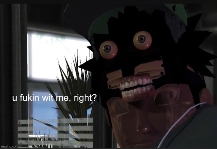 u fukin wit me,right | image tagged in u fukin wit me right | made w/ Imgflip meme maker