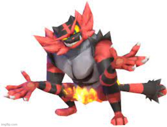 Incineroar shrug | image tagged in incineroar shrug | made w/ Imgflip meme maker