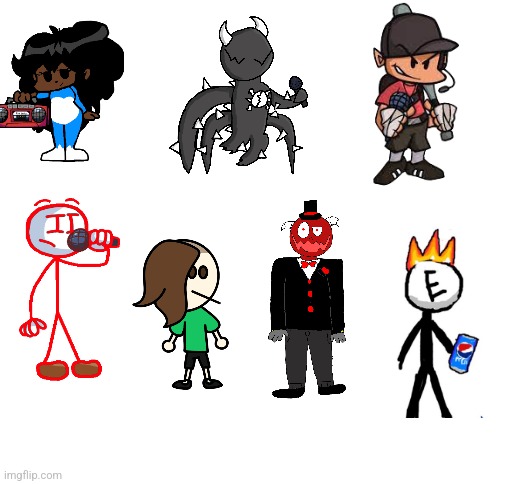 Ms night funkin 1st batch | image tagged in blank white template,cringe | made w/ Imgflip meme maker
