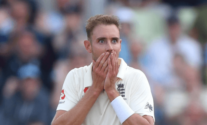 High Quality Shocked Stuart Broad Blank Meme Template