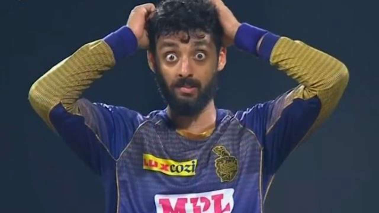 High Quality Varun Chakravarthy Shock Blank Meme Template