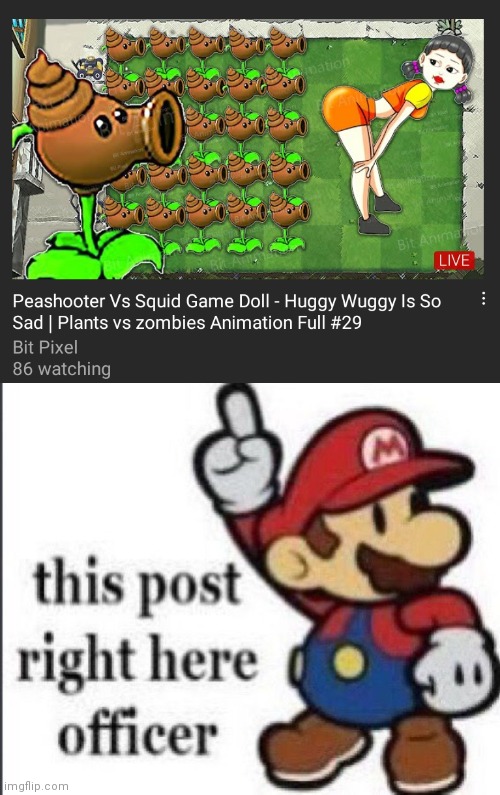 Bruh what the | image tagged in this post right here officer paper mario | made w/ Imgflip meme maker