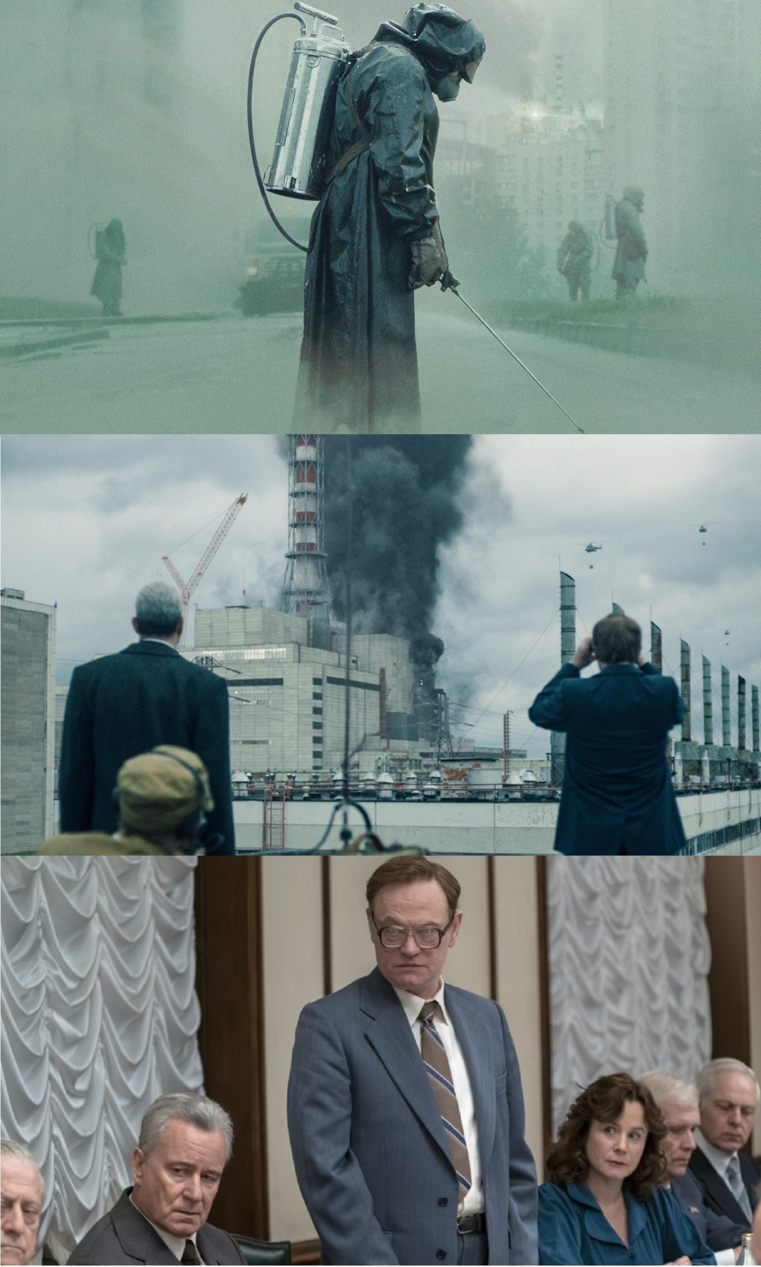 High Quality Chernobyl Triptych Blank Meme Template