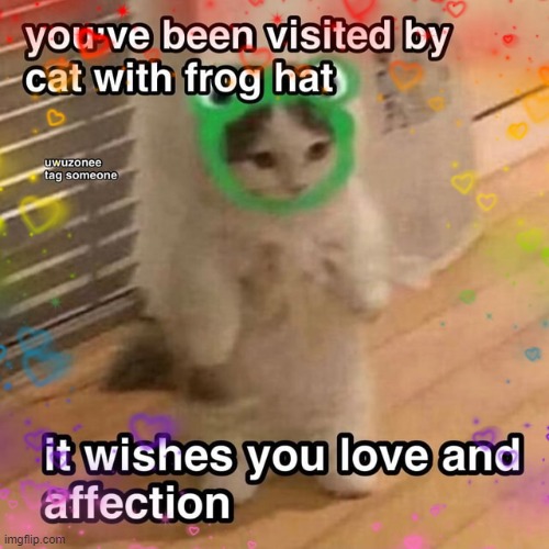 (´▽`ʃ♡ƪ) | image tagged in wait a second this is wholesome content,wholesome,wholesome 100,i love you,cats,cute | made w/ Imgflip meme maker