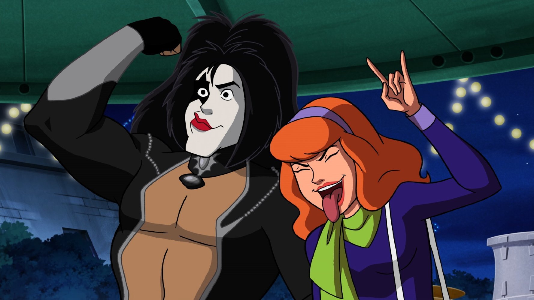 High Quality Starchild and a scooby doo charcter Blank Meme Template