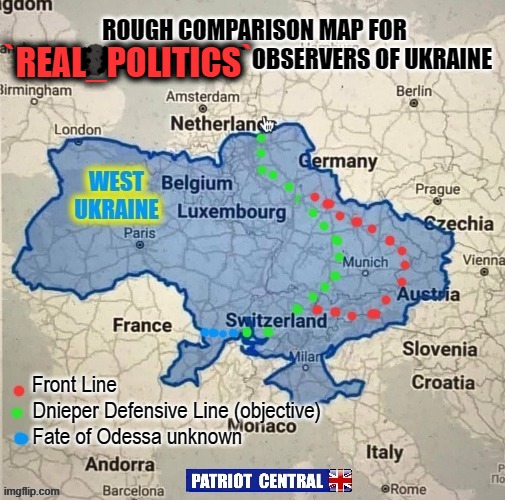Real_Politics Current Ukraine Assessment | `REAL_POLITICS` | image tagged in the truth teller | made w/ Imgflip meme maker