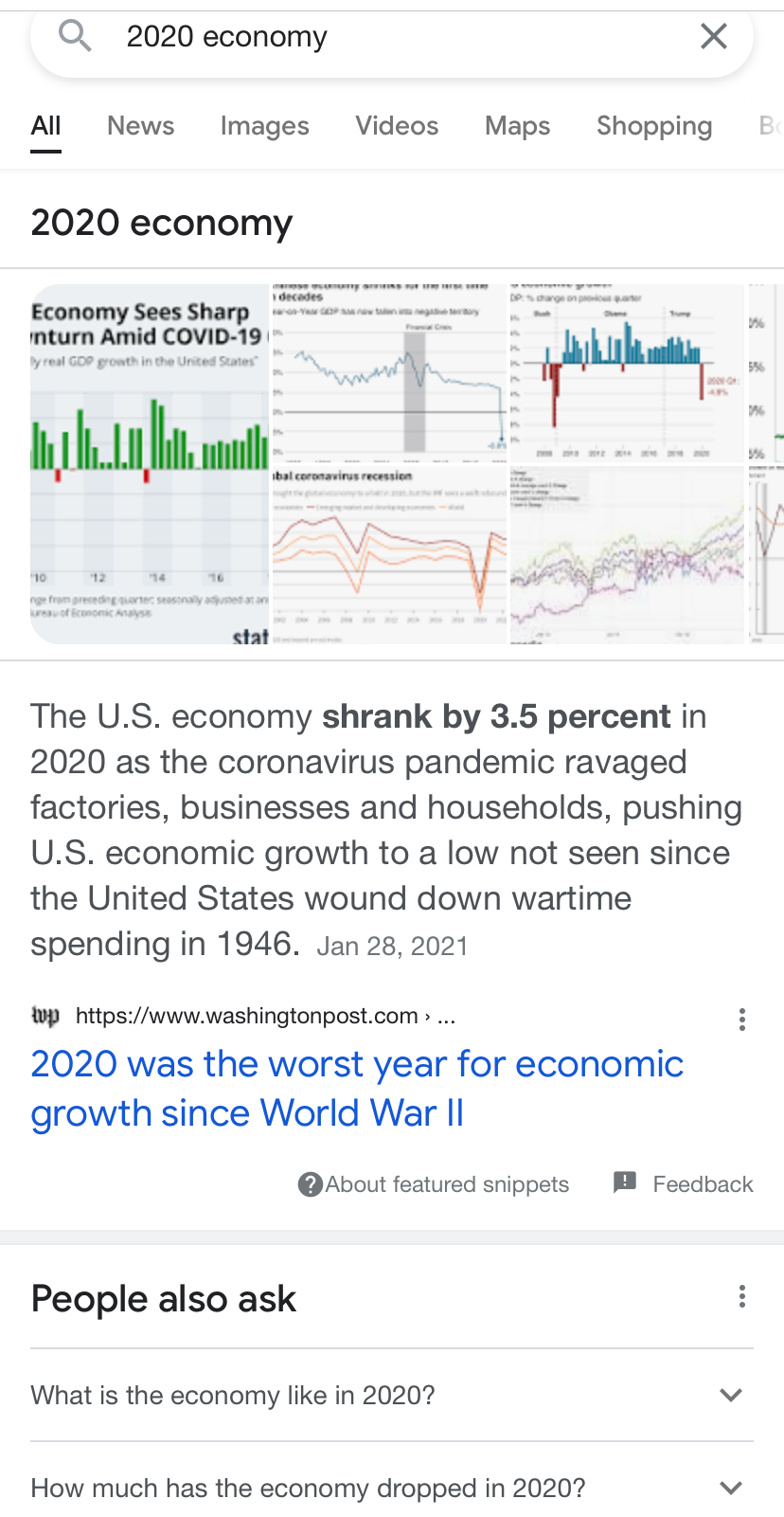 High Quality 2020 economy sucked Blank Meme Template