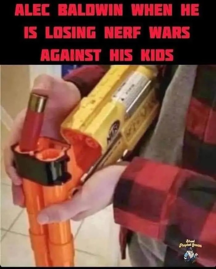 pov: nerf Blank Meme Template