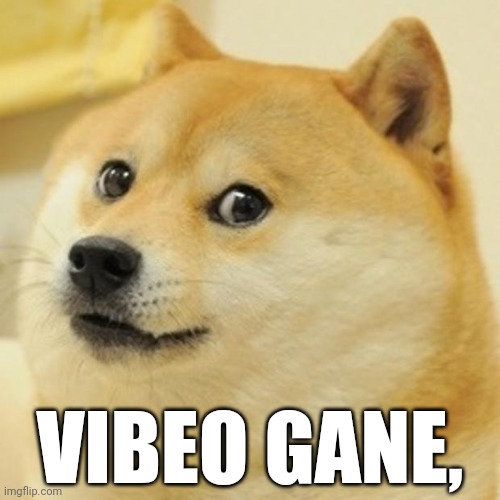 Doge Meme | VIBEO GANE, | image tagged in memes,doge | made w/ Imgflip meme maker