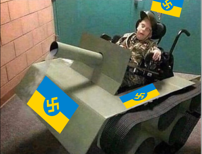 High Quality Ukranian special forces Blank Meme Template