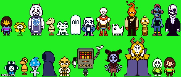 UnderTale Sprites | image tagged in undertale sprites | made w/ Imgflip meme maker