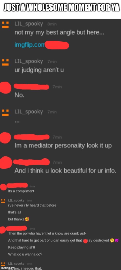 thx bro. | image tagged in wholesome | made w/ Imgflip meme maker