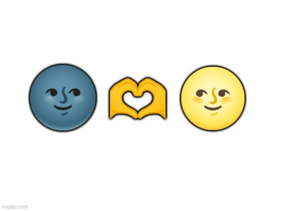 love knows no concept of dimension | 🌚; 🫶; 🌝 | image tagged in blank white template | made w/ Imgflip meme maker