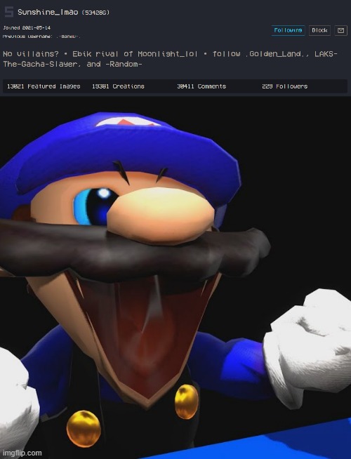 image tagged in smg3 happi | made w/ Imgflip meme maker