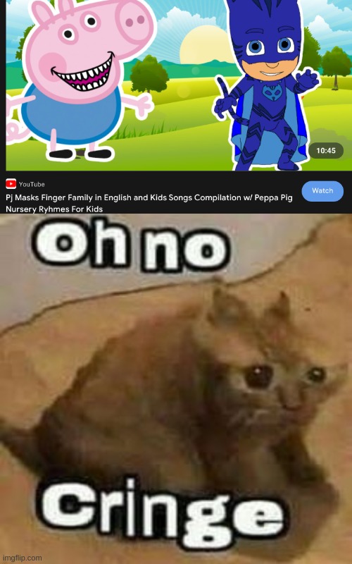 image tagged in oh no cringe | made w/ Imgflip meme maker