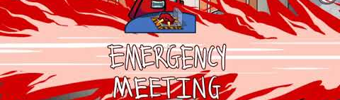 High Quality Among Us Red MIRA HQ Emergency Meeting Blank Meme Template