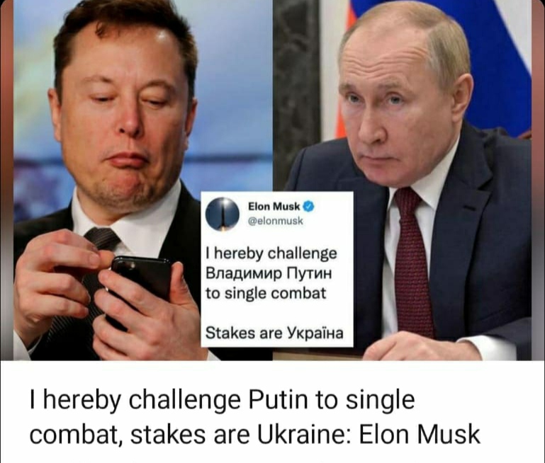 High Quality Elon vs putin soyface Blank Meme Template