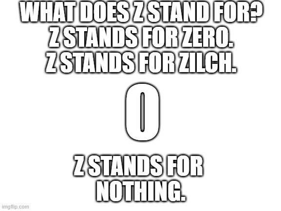 What Does Z Stand For In Algebra