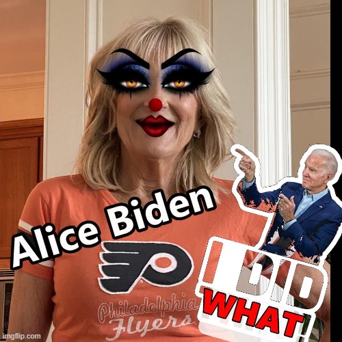 The Alice Cooper of the Whitehouse Dr Jill !!! | image tagged in alice cooper,jil biden,clowns,memes | made w/ Imgflip meme maker