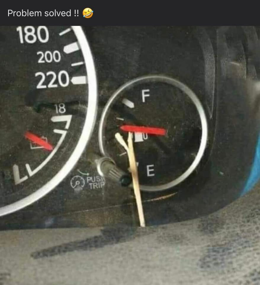 High Quality gas gauge Blank Meme Template