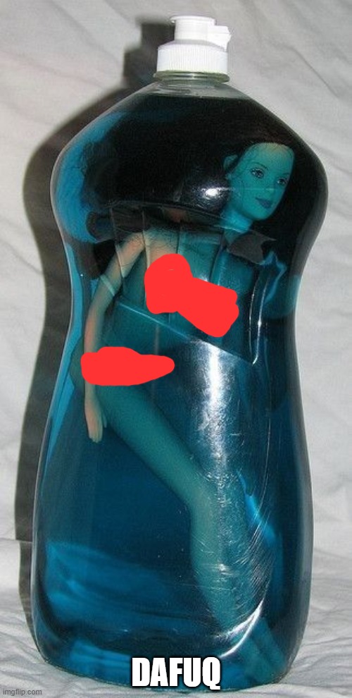 cursed barbie images, part 6 | DAFUQ | made w/ Imgflip meme maker